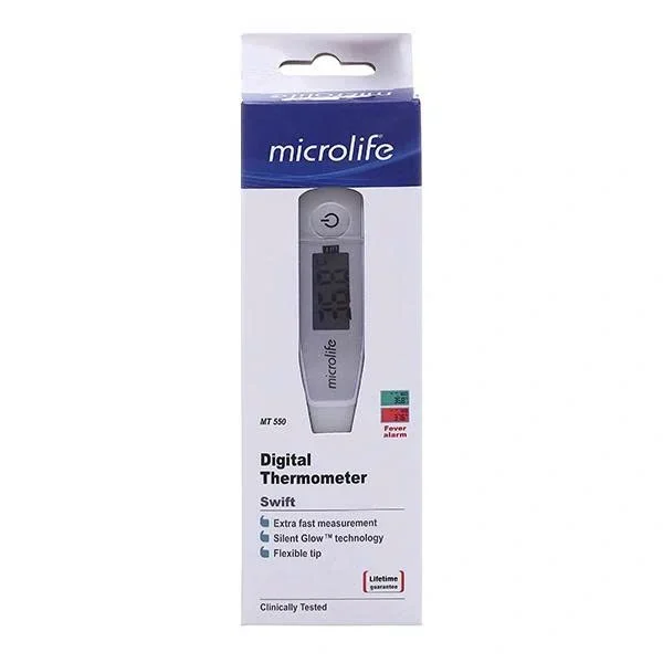 Nhiệt kế điện tử Microlife MT550 – kết quả sau 10 giây