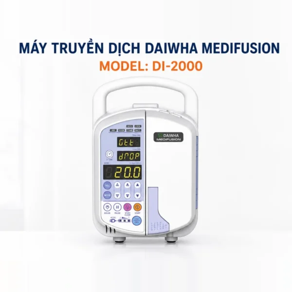 Máy truyền dịch Daiwha Medifusion DI-2000 – sai số ±5%