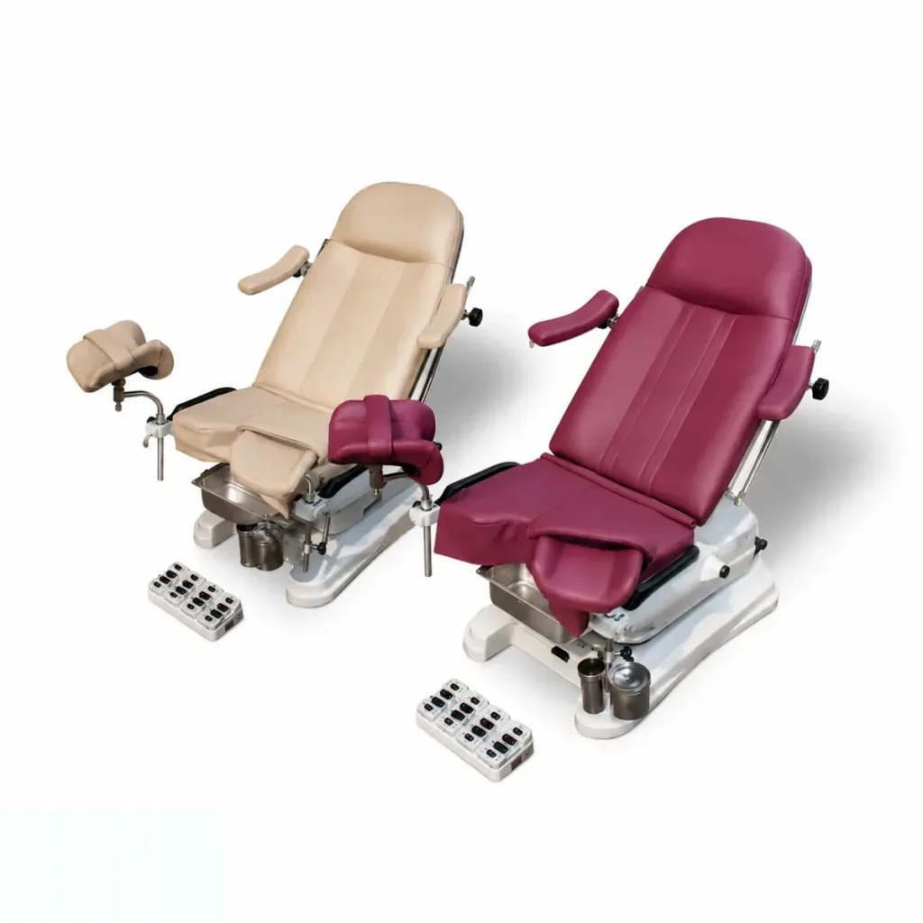 Bàn khám sản phụ khoa Jinsol JS-005-1 điện – thuỷ lực (Hàn Quốc) – ảnh 3