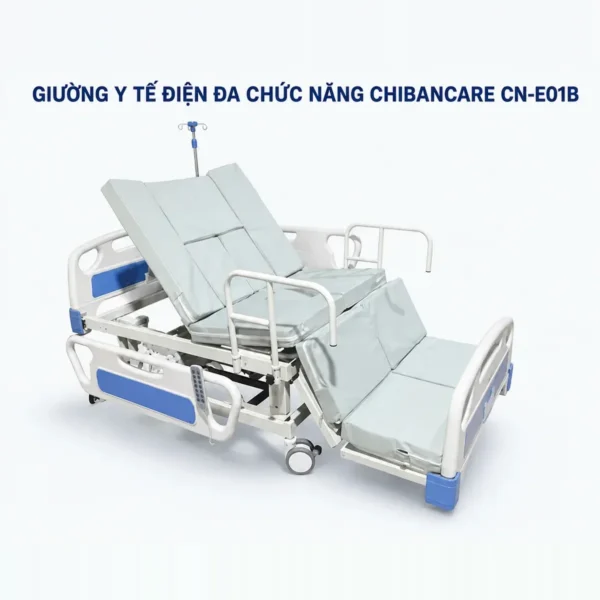 Giường y tế điện Chibancare CN-E01B – 5 motor Richmat, nâng hạ chiều cao