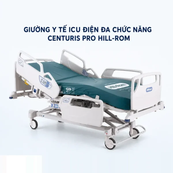 Giường ICU Hill-Rom Centuris Pro – điều khiển trên lan can, Easy Chair