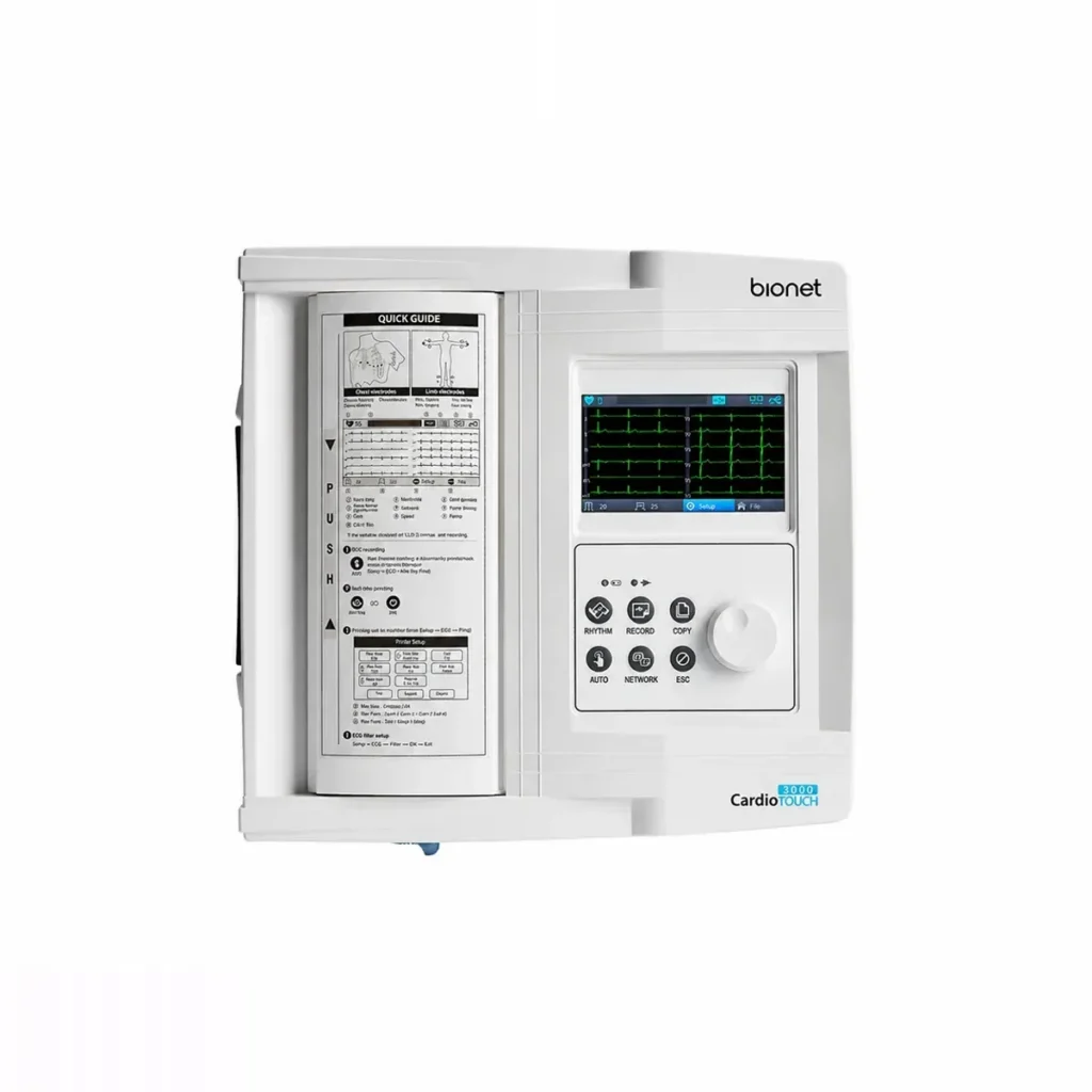 Máy điện tim 12 kênh Bionet CardioTouch 3000 – màn hình cảm ứng – ảnh 2