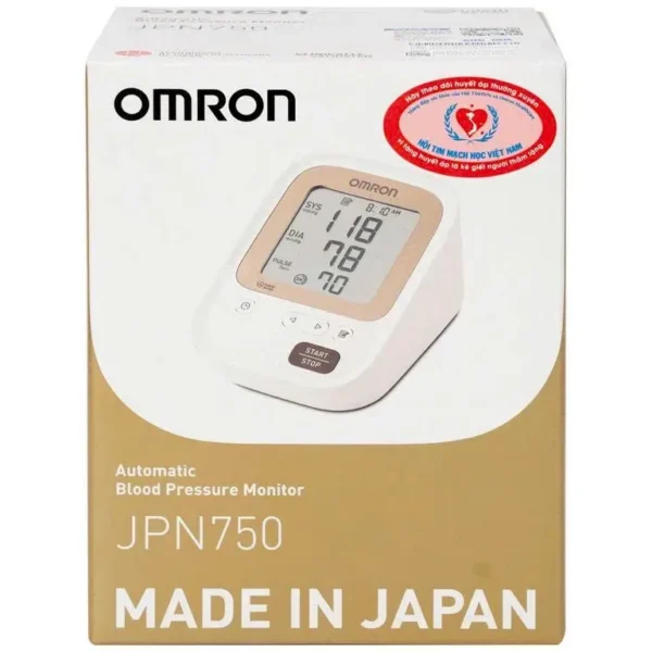Máy đo huyết áp Omron JPN750 – sản xuất tại Nhật Bản