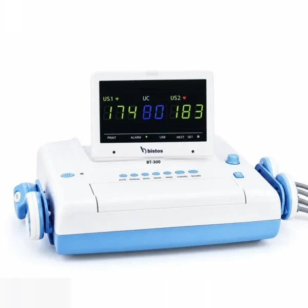 Monitor sản khoa Bistos BT-350E – theo dõi song thai, đầu dò IPX8