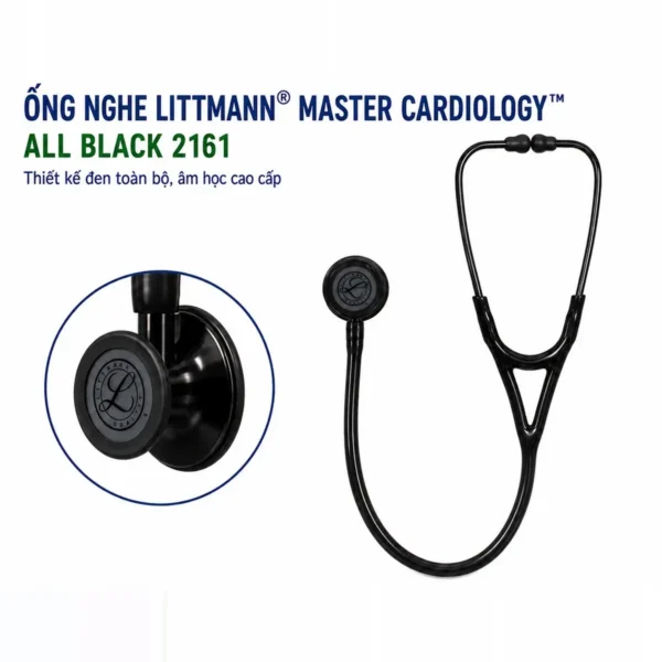 Ống nghe Littmann Master Cardiology 2161 All Black