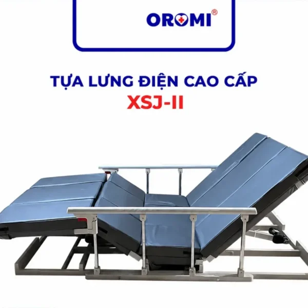 Tựa lưng điện Oromi XSJ-II nâng lưng, nâng chân, lật nghiêng