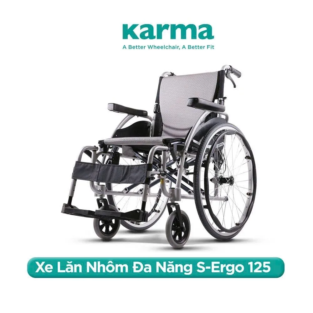 Xe lăn công thái học Karma S-Ergo 125 – bảo hành 5 năm – ảnh 8