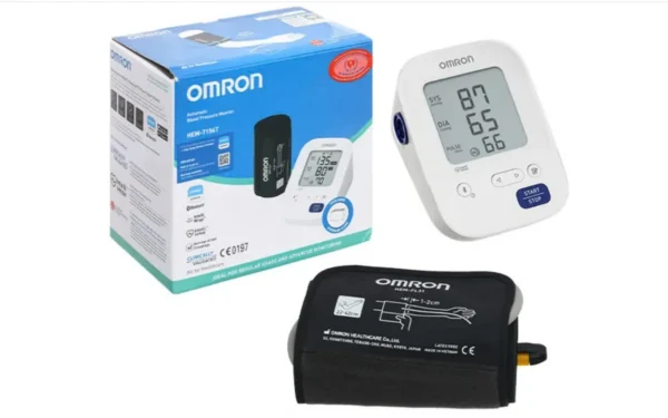 Máy đo huyết áp bắp tay tự động Bluetooth OMRON HEM-7156T