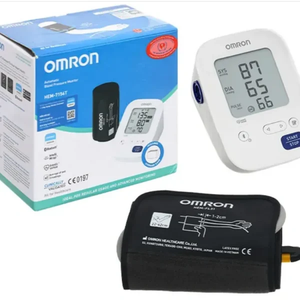 Máy đo huyết áp bắp tay OMRON HEM-7156T Bluetooth